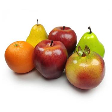 Imagem de Pacote de frutas artificiais Lorigun Simulation Fruit Set 6 unidades