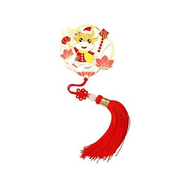 Imagem de Marcador de livro feito à mão em metal oco requintado com borla, adequado para mulheres, meninas, crianças, leitoras, escritores, etc. Marcador de página de metal