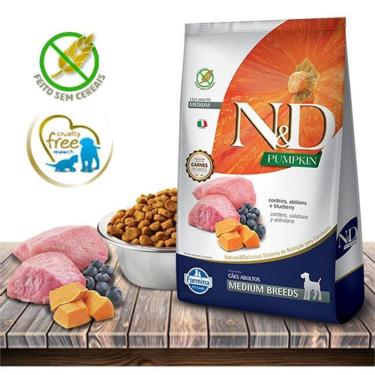Imagem de Ração Seca Nd Pumpkin Canine Cordeiroblue Adult Medium