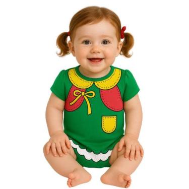 Imagem de Body Bebê Temático Chiquinha 100% Algodão - Baby da Moda