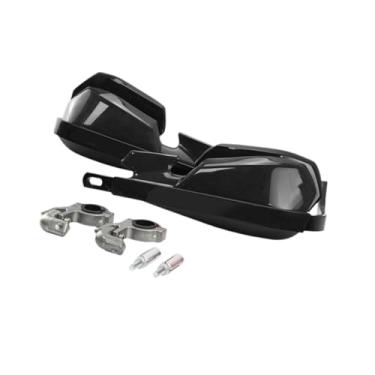 Imagem de menolana Protetores de mão para motocicleta, acessórios para motocicleta, protetores de mão para motocicleta, proteção de guidão para quadriciclo, motocross, Preto