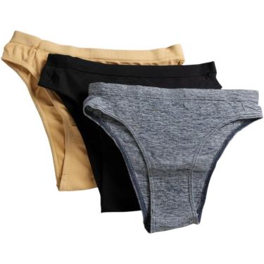 Imagem de Kit Calcinhas Feminina Casual Dia a Dia sem Costura Básica Conforto Trifil C04404