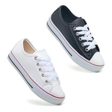 Imagem de Kit 2 Pares Tenis Infantil All Ligth Star Casual Lançamento, 31 BR, Pr