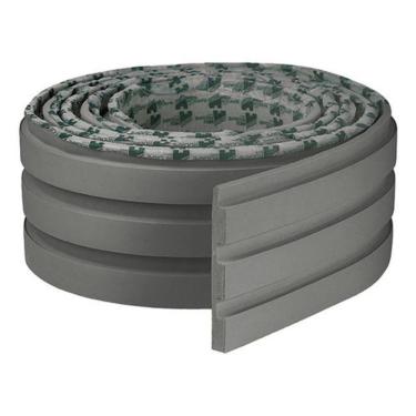 Imagem de Meu Rodapé Painel Ripado Autocolante Linha Play Grafite 10M