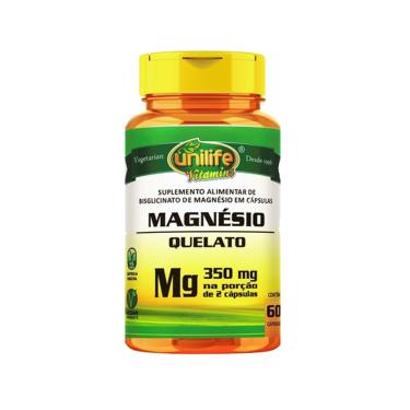 Imagem de Magnesio Quelato 60 Caps 700mg - Unilife