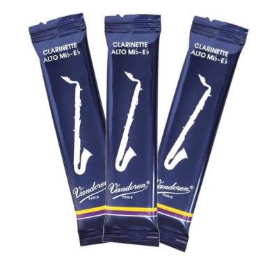 Imagem de 3 Palheta Vandoren CLARINETE Nº 2,5 Tradicional