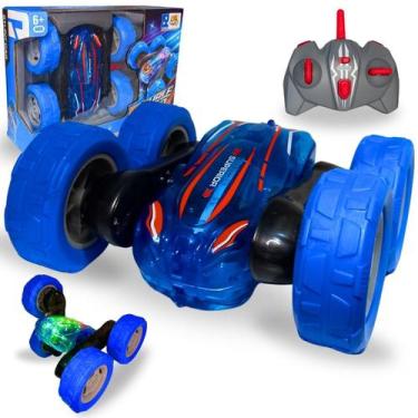 Imagem de Carrinho de Controle Remoto Maluco Gira 360º Luzes Drift - Europio