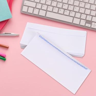 Imagem de Envelopes comerciais autovedantes de segurança, tamanho carta 24 x 10 cm - pacote com 50