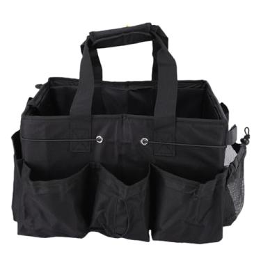 Imagem de Yosoo Saco de Ferramentas de Limpeza, Caddy de Limpeza Vestível Com Alça, Divisores Ajustáveis ​​de Alça de Ombro para Limpeza de Carro, Jardinagem