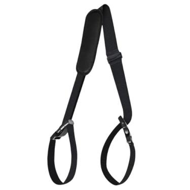 Imagem de simhoa Alça de transporte para cadeira de praia, alça de transporte ajustável para cadeira dobrável, bicicleta dobrável