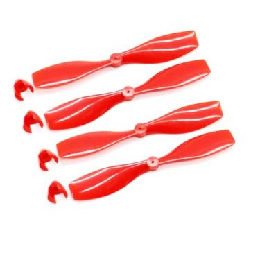 Imagem de Gracilaria 8PCS RC Airplane Plastic Propellers 75mm Model Plane Positive Reverse Propellers for RC Plane Helicopter DIY Model Aircraft Building Project (1x75mm Color 2)