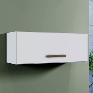 Imagem de Armário Aéreo 1 Porta Atenas Branco