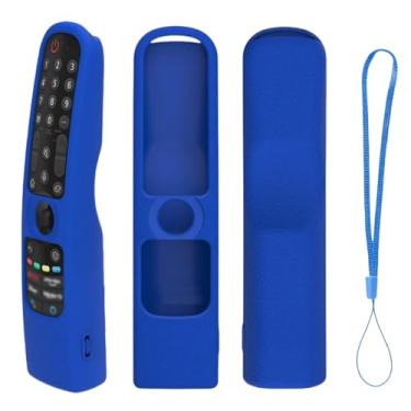 Imagem de Capa de silicone para controle remoto LG MR21GA MR21GC [à prova de choque] Capa protetora antiderrapante para LG MR22GA MR22GN MR23GA MR24GN Magic Remote 2021-2024 Capa protetora protetora - Não