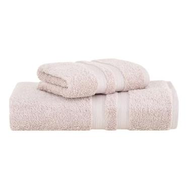 Imagem de Jogo de Toalhas Buddemeyer Algodão Egípcio Banho Rosa 2 peças