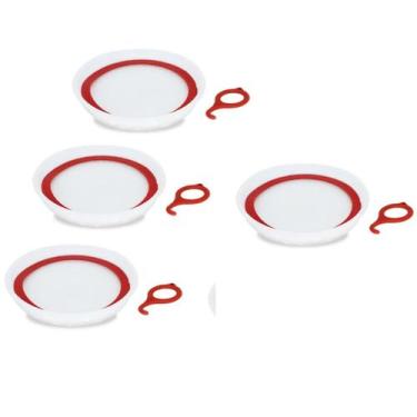 Imagem de 4 Ralos Protetor Anti Insetos Dengue Barata 15cm Paramax