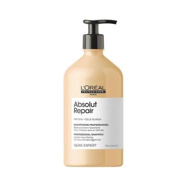 Imagem de Shampoo L'Oréal Serie Expert Absolut Repair Gold 750ml - L'Oréal Profe