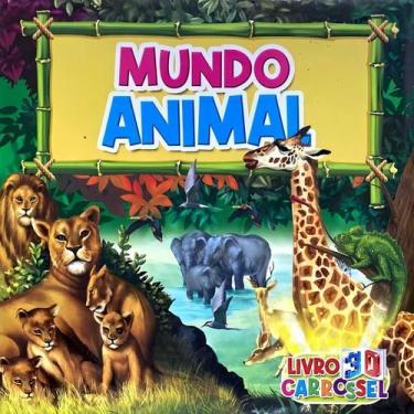 Imagem de Livro 3d Carrossel - Mundo Animal - PE DA LETRA, Sortido