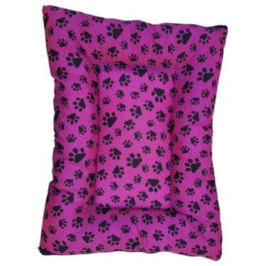 Imagem de Caminha Pet Para Cachorro ou Gato Lavável com Zíper Colchonete Pet Macio Alta(Rosa,G)