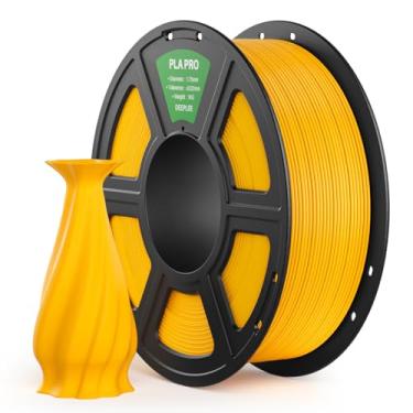 Imagem de DEEPLEE Filamento PLA PRO de 1,75 mm, filamento de impressora 3D de maior resistência, precisão dimensional do filamento PLA +/- 0,02 mm, bem enrolado, serve na maioria das impressoras 3D FDM, amarelo