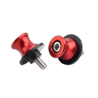 Imagem de Chaveiro Swingarm Spools Slider Compatible With GSXR 125 150 600 750 1000 GSXS GT S1000RR S1000 RR Cbr 600RR 1000RR 8MM Chaveiro universal(Red)