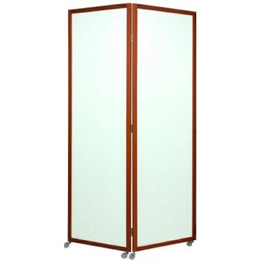 Imagem de Biombo Lousa Sanfonado Painel de MDF para Escrita 175×50cm Cartaz Banner Lousa Com Rodinha Jt Home (2 FOLHAS)