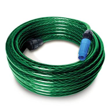 Imagem de Mangueira Trancada Flexfort 1/2X20mts Nao Dobra Resistente Mais Grossa  Alto Qualidade C/ Esguicho