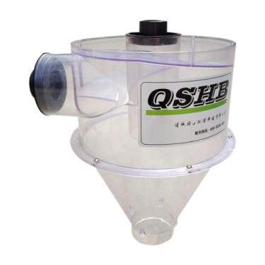 Imagem de DimyFew Coletor separador de ciclone Coletor de pó ciclone Peças de reposição Acessórios para marcenaria DIY Separador de pó a vácuo, com Adaptador