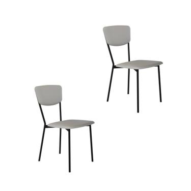 Imagem de Cadeira Vintage Retrô Fixa C-4 Pés 425 X 505 X 830 Mm C-2 Un. Cn.saturno Off White Cn.saturno Off White