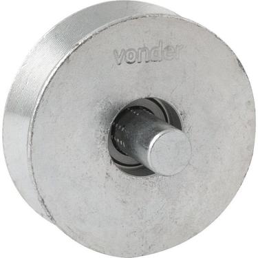 Imagem de Roldana Para Portão 2.1-2 Tipo V Aço Zincado R.pino Vonder