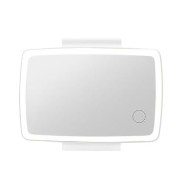 Imagem de LYINGUO Espelhos retrovisores interiores automotivos, espelho de viseira solar, espelho inteligente de controle de toque regulável para caminhão SUV