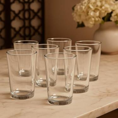 Imagem de Conjunto 6 Copos de Vidro Lake, 300ml, Transparente, 11cm Altura x 7,8cm Diâmetro