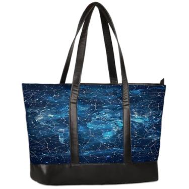 Imagem de Bolsa feminina de lona para laptop, estampa de coração, floco de neve, vermelha, 40 cm, bolsa para computador de grande capacidade, Cor 31, 14.6*5.1*11.8 inch, Casual