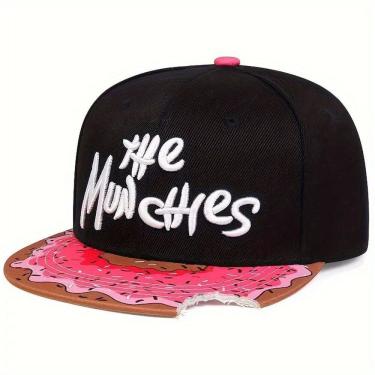 Imagem de Boné de beisebol Munchies Anime Snapback Hat Algodão 56-61cm