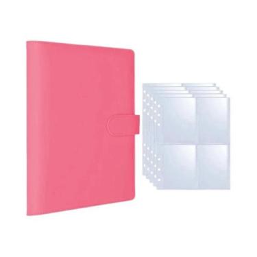 Imagem de Álbum De Fotos Kpop A5-Binder Com 25 Peças, 4 Grades, Suporte Para Car