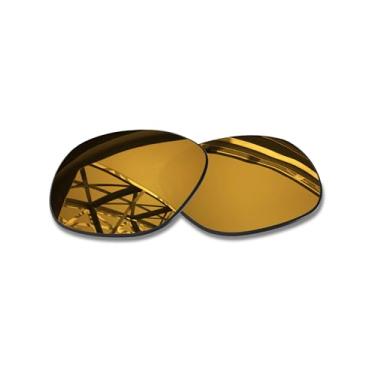 Imagem de SmartVLT Lentes de reposição masculinas para óculos de sol Oakley Garage Rock OO9175 - Mais opções, Bronze dourado, Tamanho �nico