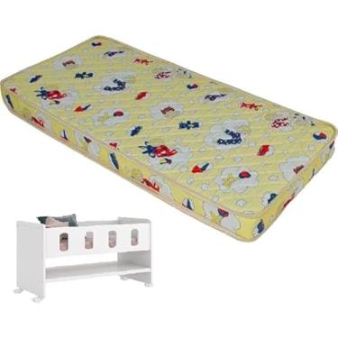 Imagem de Colchão Para Mini Berço Moisés D18 42x86x10cm Luckspuma