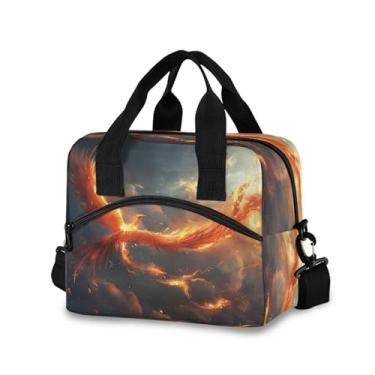 Imagem de Burbuja Lancheira térmica Phoenix para mulheres e homens, lancheira portátil com alça de ombro removível, lancheira para viagem, piquenique, escritório, trabalho