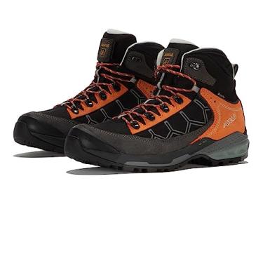 Imagem de ASOLO Bota masculina Falcon EVO GV Leve para Mochila, Trekking, Caminhada, Grafite/abóbora, 39