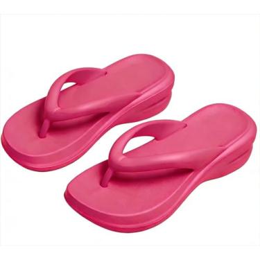 Imagem de Chinelos ortopédicos femininos – Ultraleves, macios e superconfortáveis (Pink,35/36)