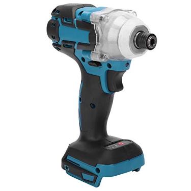 Imagem de Chave de impacto sem escova Máquina de chave de fenda elétrica de alta potência sem fio de lítio Bateria Ferramenta 520N.M Torque para 21V Manutenção de construção Carpintaria