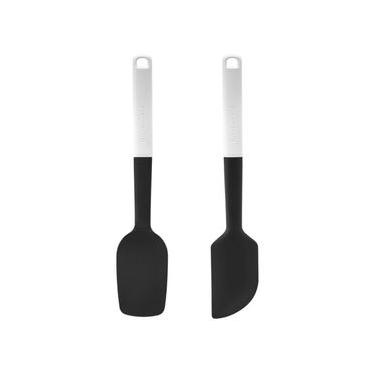 Imagem de Jogo Espátula Pão Duro e Clássica Silicone Branco KitchenAid