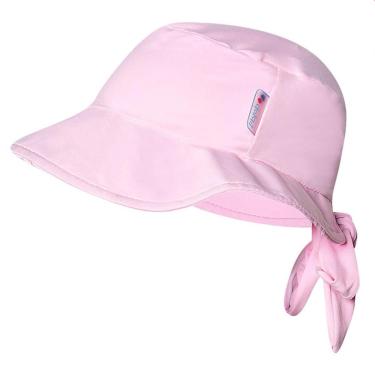 Imagem de Chapéu Praia Viseira Infantil Proteção UV Rosa Claro Tip Top-Feminino