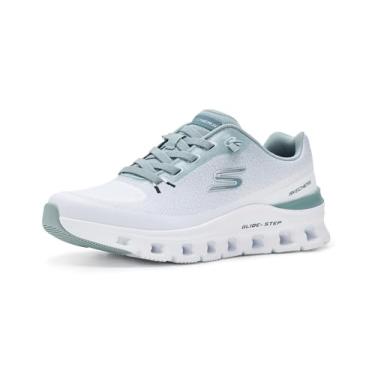 Imagem de Skechers Tênis masculino Glide-Step Pro Waverra, Branco/Azul claro, 43