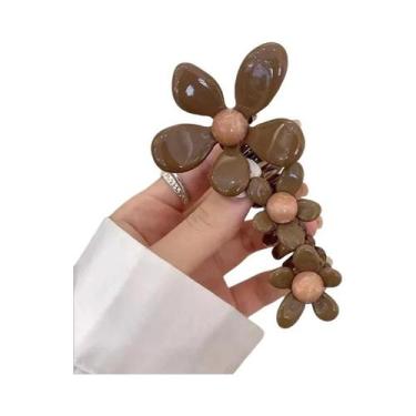 Imagem de Tiara De Cabelo Com Trança De Flor De Pérola, Acessórios De Cabelo Fem