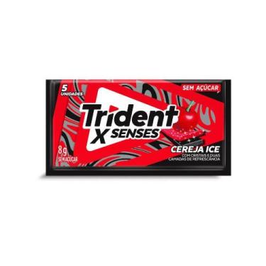 Imagem de Chiclete Cereja Ice Trident 8g