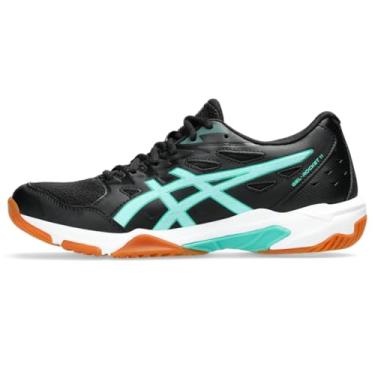 Imagem de ASICS Sapatos de Voleibol Femininos Gel-Rocket 11, Preto/verde-menta iluminada, 9