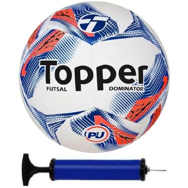 Imagem de Bola Futsal Topper Dominator Bomba de Ar-Unissex