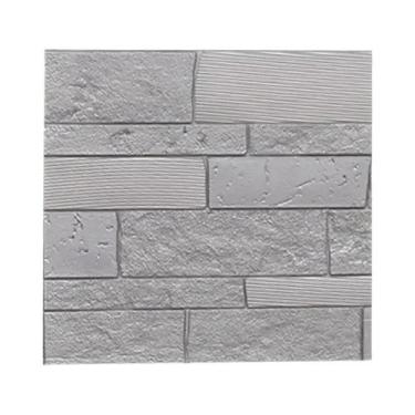 Imagem de Adesivo De Parede 3D Impermeável Autoadesivo 35x35cm Cor Sólida Padrão