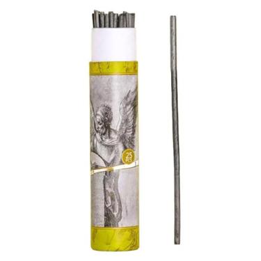 Imagem de YYMIYU Conjunto de lápis de desenho, lápis de desenho artístico, conjunto de carvão (varas de carvão 5-7 mm, 25 peças 25)