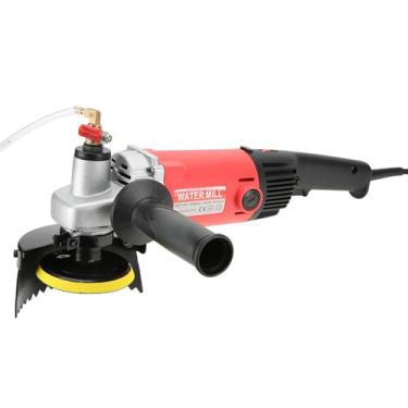 Imagem de Hyuduo Moinho de água Elétrico de Velocidade Variável, 1400w, Com Ajuste de 6 Engrenagens, para Mármore, Granito, Terrazzo, Telha de Cimento (Plugue UE 220V)